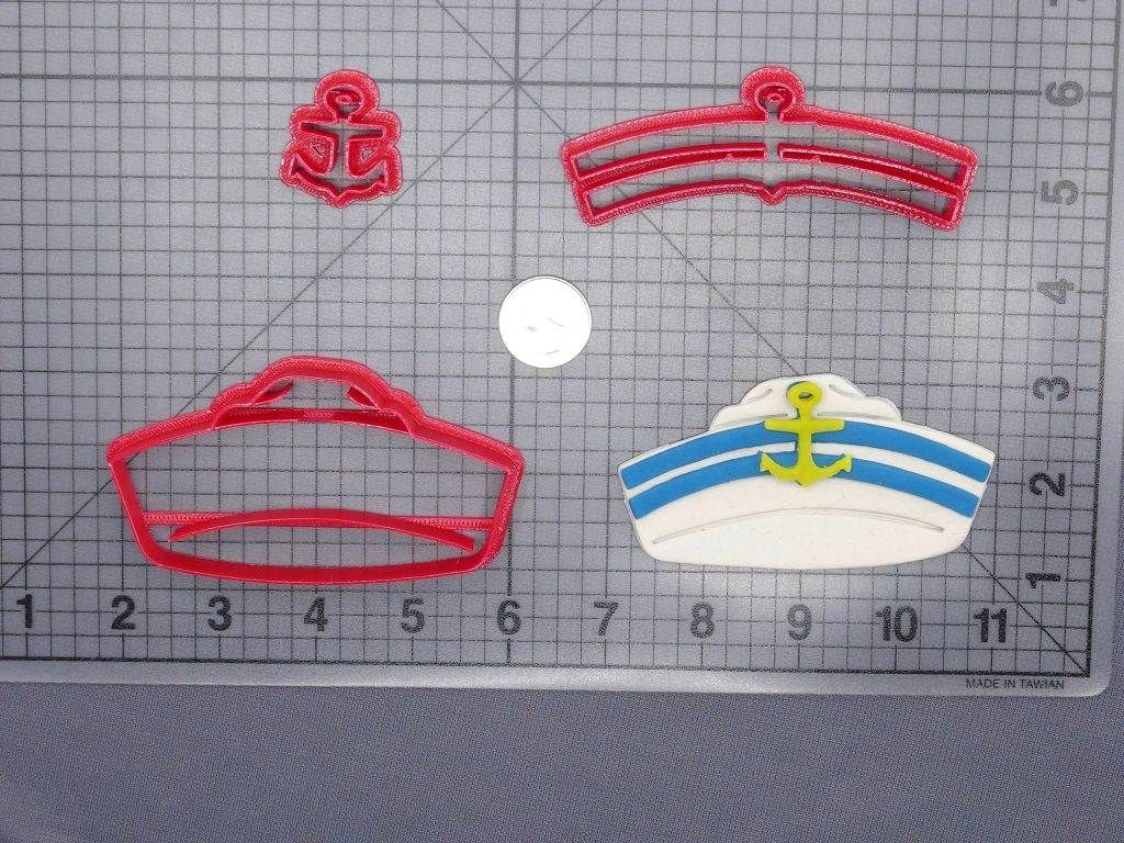 Sailor Hat 266-G169 Cookie Cutter Set