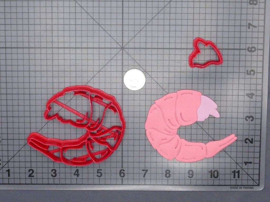 Shrimp 266-G095 Cookie Cutter Set