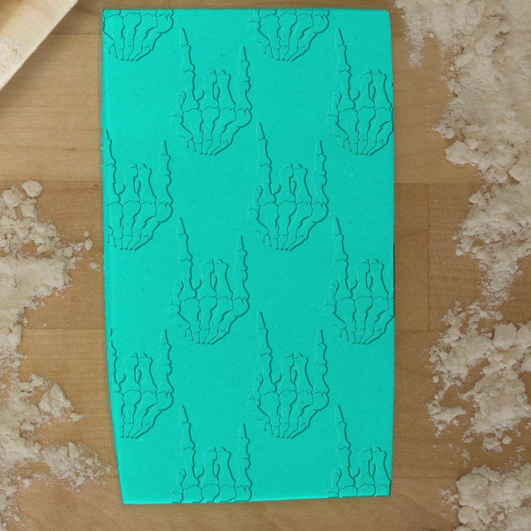Skeleton Rock N Roll Hand 765-658 Rolling Pin