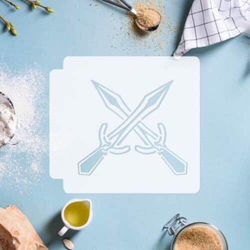 Skyrim - Riften Symbol 783-E829 Stencil