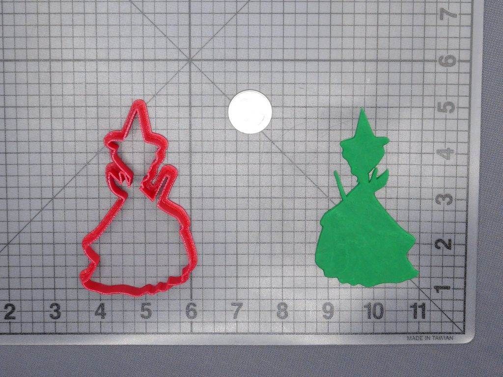 Sleeping Beauty - Fauna Fairy Body 266-F497 Cookie Cutter Silhouette