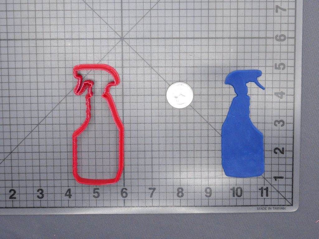Spray Bottle 266-G115 Cookie Cutter Silhouette