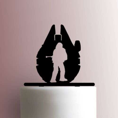 Star Wars - Millennium Falcon Chewbacca Cameo 225-A661 Cake Topper