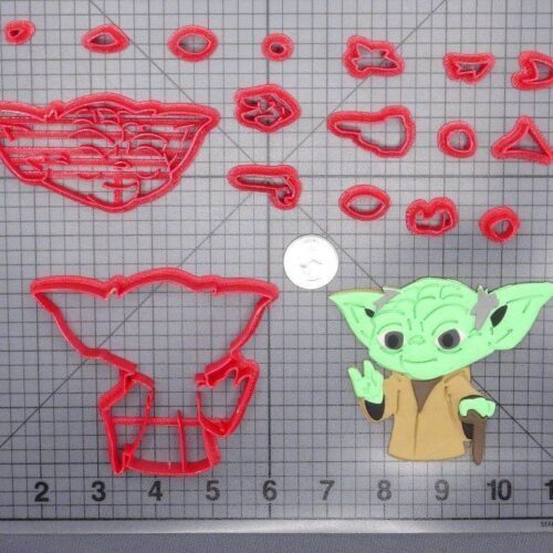 Star Wars - Yoda Body 266-G156 Cookie Cutter Set