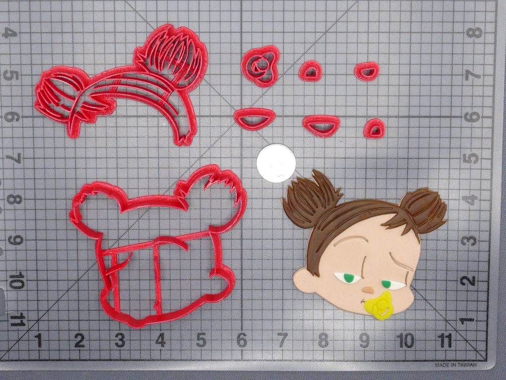 The Boss Baby - Tina Head 266-G068 Cookie Cutter Set