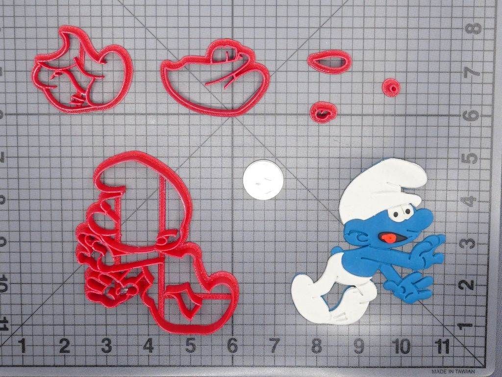 The Smurfs - Clumsy Body 266-G093 Cookie Cutter Set