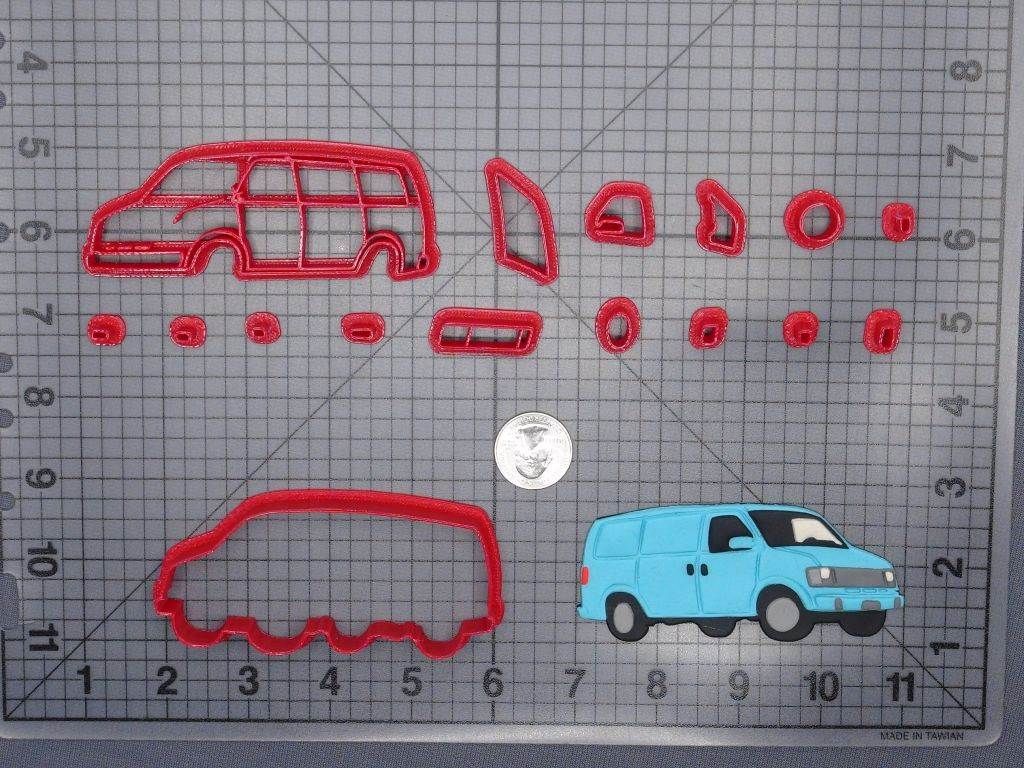 Van 266-G096 Cookie Cutter Set