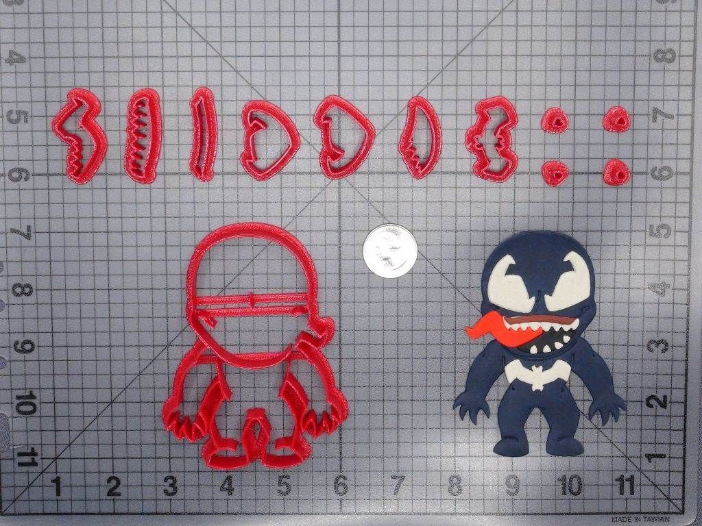 Venom Body 266-G163 Cookie Cutter Set