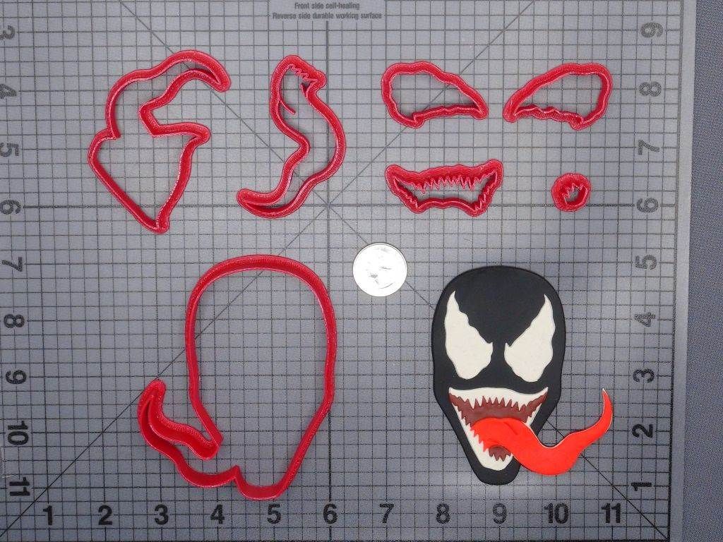Venom Head 266-G091 Cookie Cutter Set