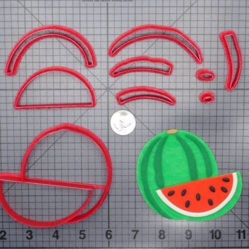 Watermelon 266-G138 Cookie Cutter Set