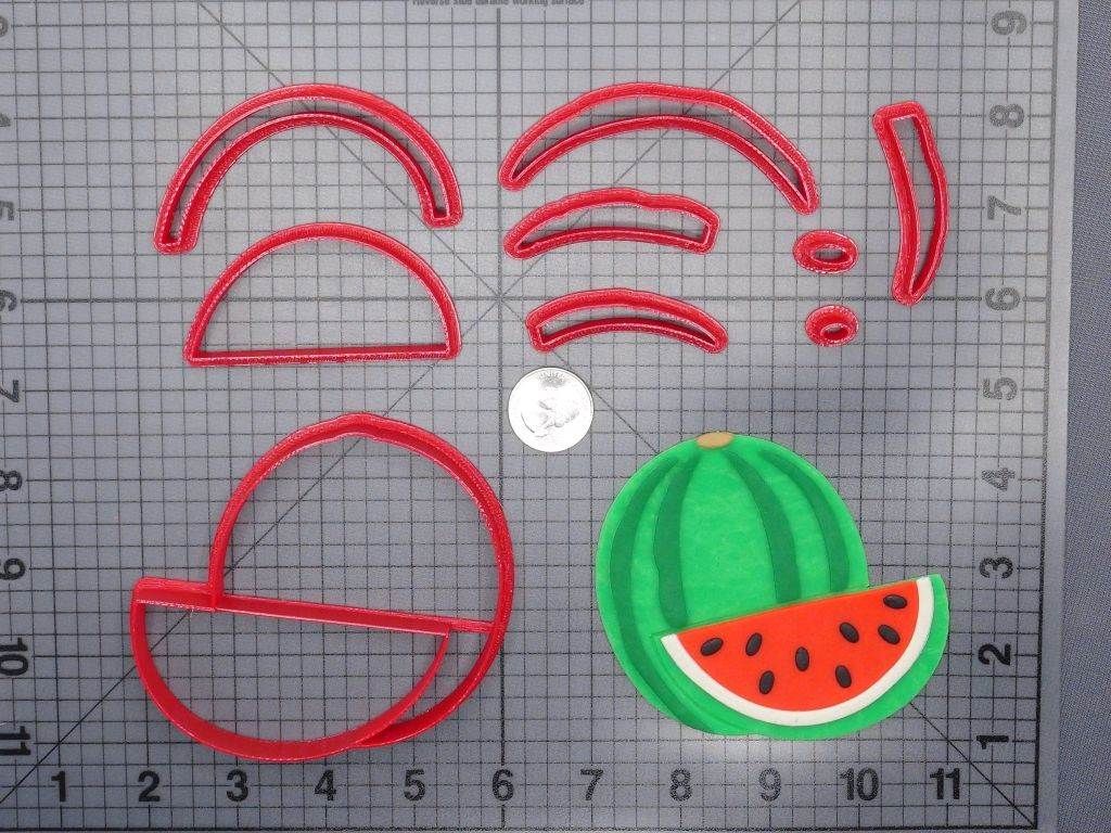 Watermelon 266-G138 Cookie Cutter Set