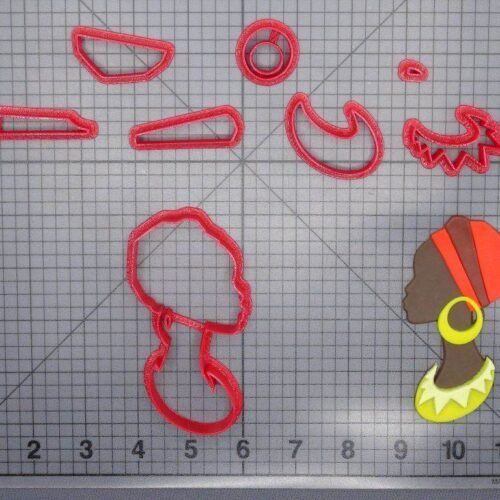 Woman Head 266-G067 Cookie Cutter Set