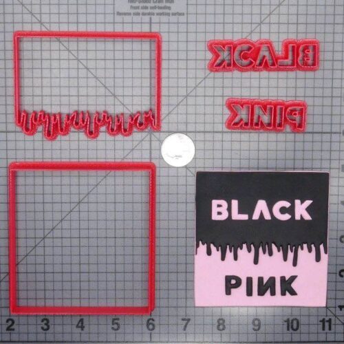 Blackpink Logo 266-G192 Cookie Cutter Set