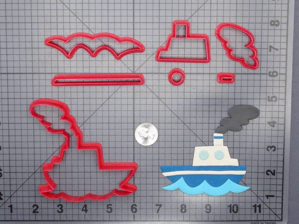 Boat 266-G205 Cookie Cutter Set