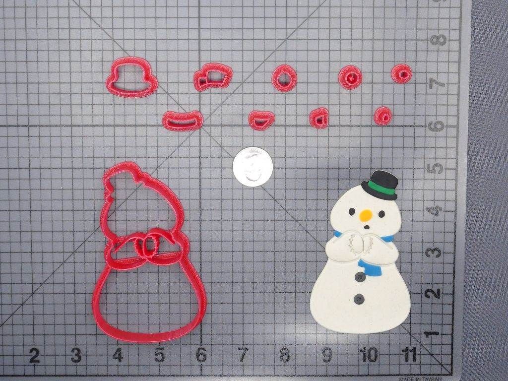 Doc McStuffins - Chilly Snowman Body 266-G197 Cookie Cutter Set