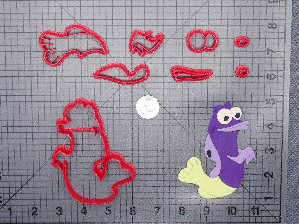 Finding Nemo - Gurgle Fish 266-G198 Cookie Cutter Set