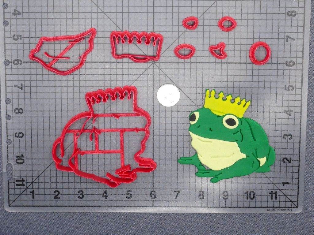 Frog Prince 266-G176 Cookie Cutter Set
