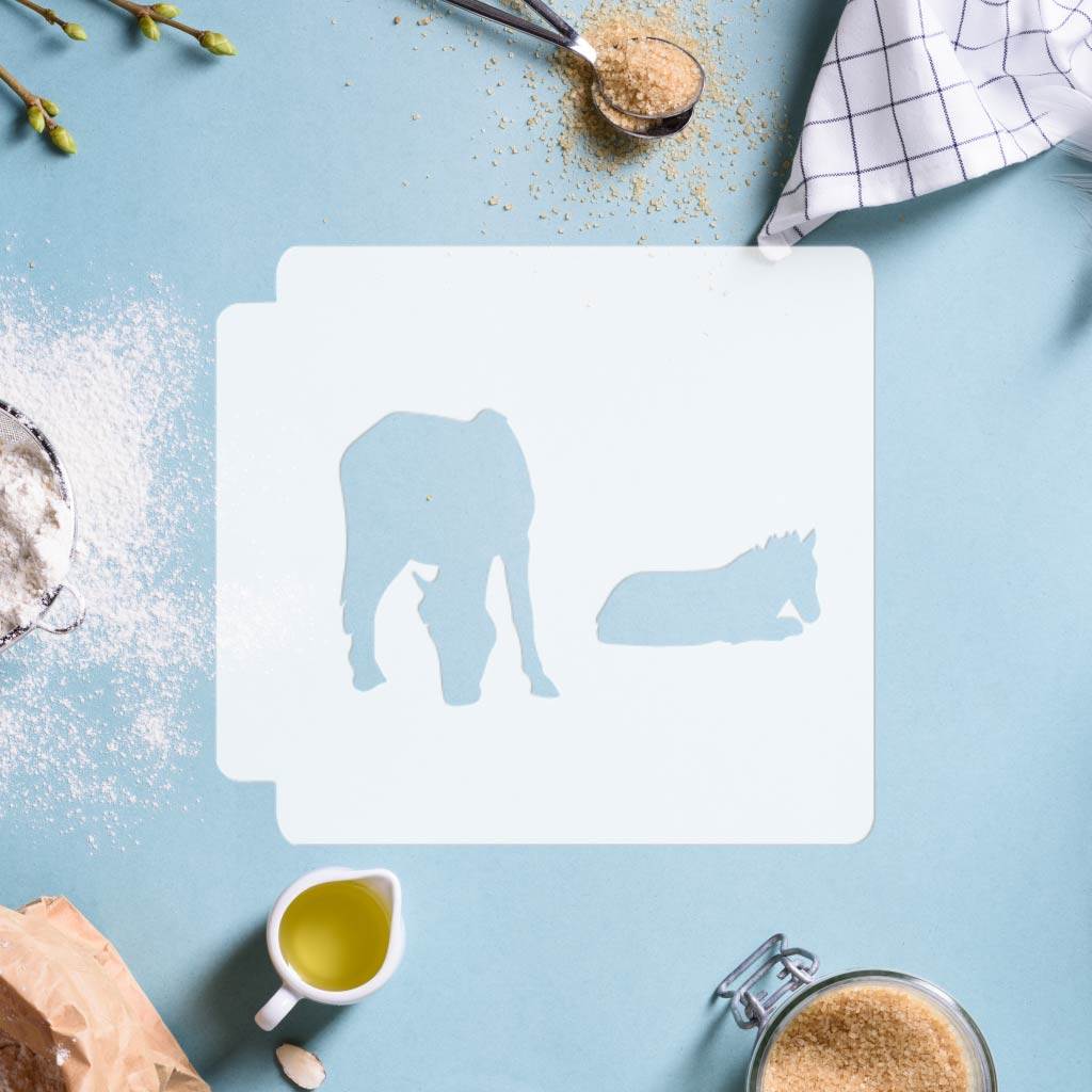 Horses 783-F140 Stencil