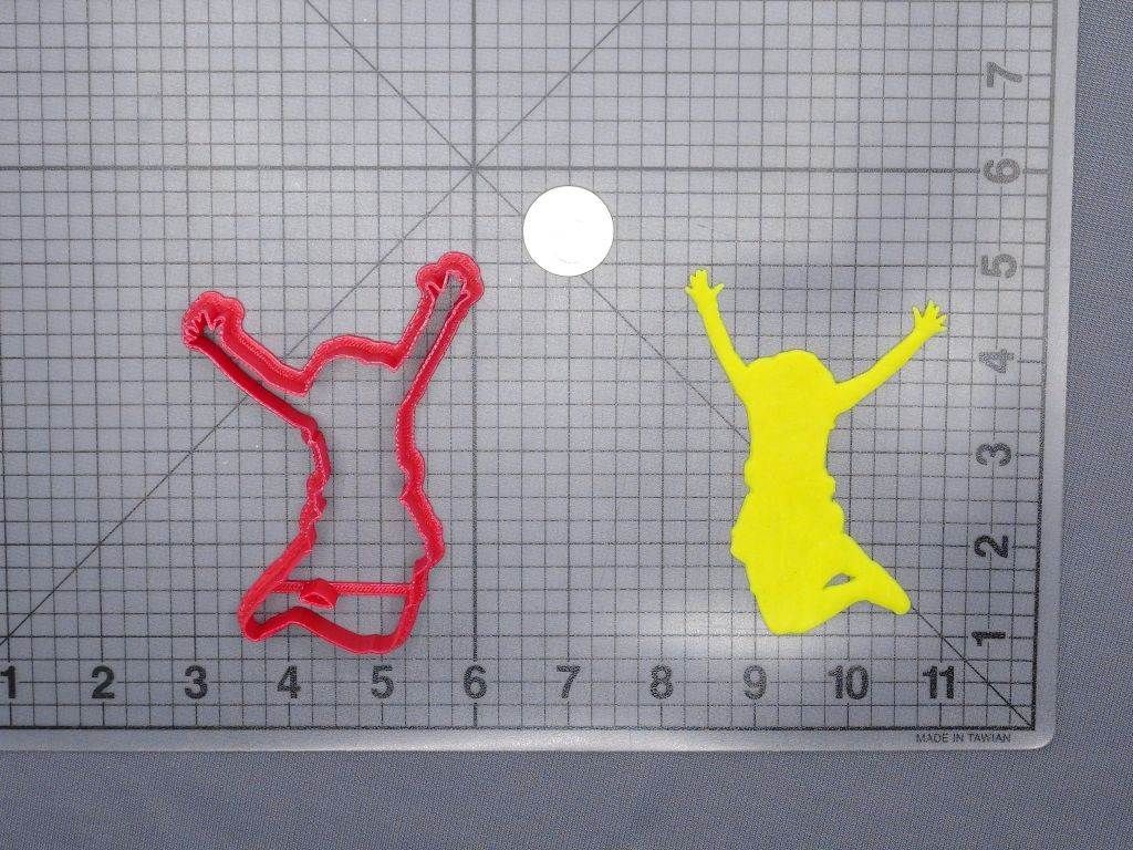 Kid Jumping 266-G253 Cookie Cutter