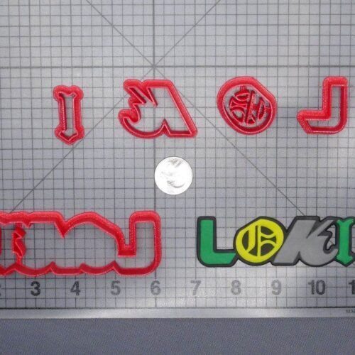 Loki Logo 266-G164 Cookie Cutter Set