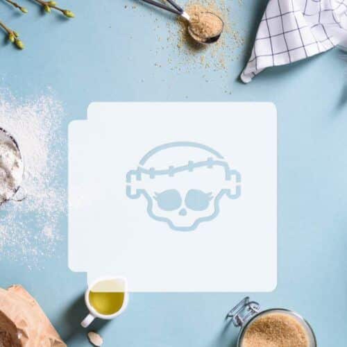 Monster High - Frankie Stein Skullette 783-E991 Stencil
