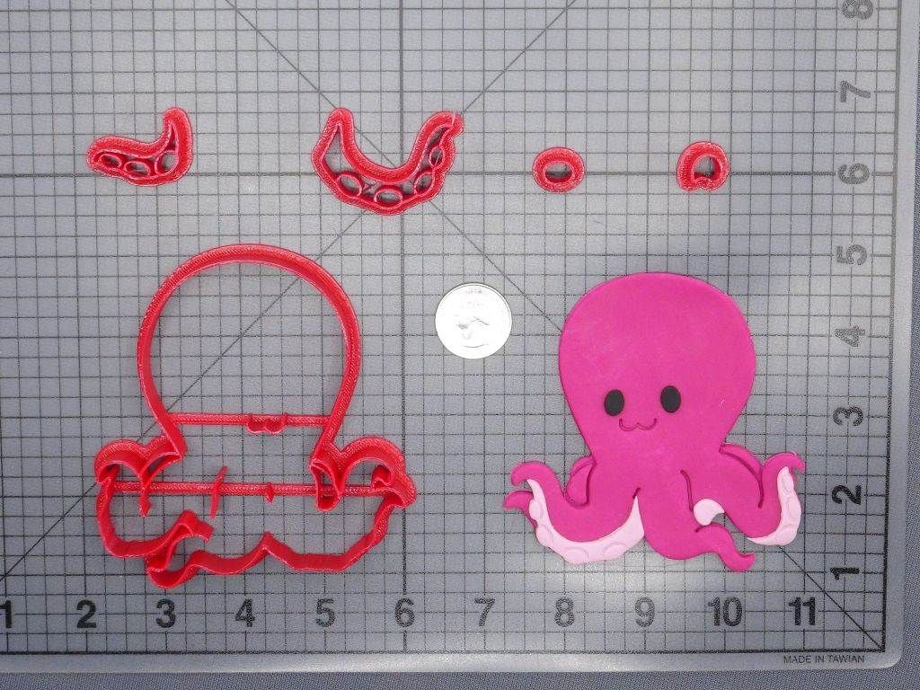 Octopus 266-G210 Cookie Cutter Set