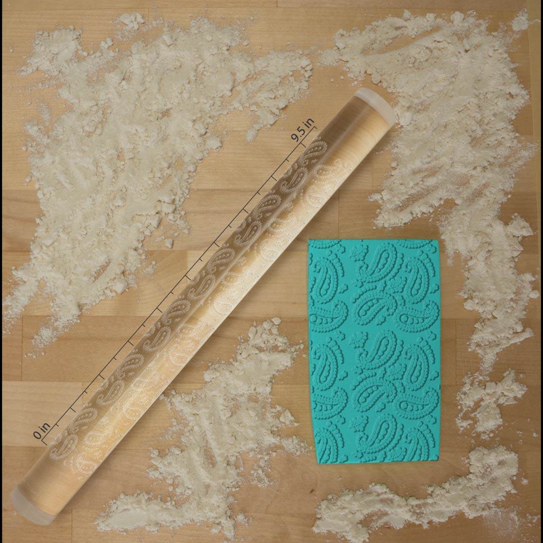 Paisley Print 765-684 Rolling Pin - Image 3