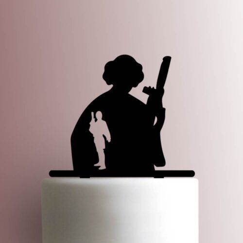 Star Wars - Princess Leia and Han Solo Cameo 225-A664 Cake Topper