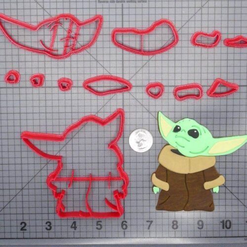 Star Wars The Mandalorian - Grogu Body 266-G190 Cookie Cutter Set