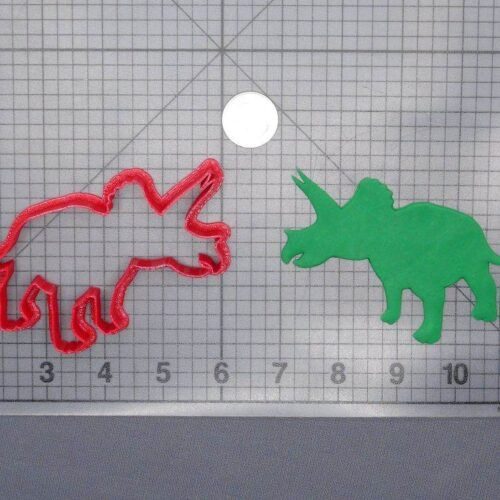 Triceratops Dinosaur Body 266-G187 Cookie Cutter