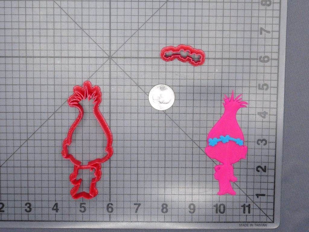 Trolls - Poppy Body 266-G226 Cookie Cutter Set
