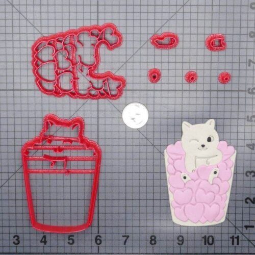 Valentines Day - Cup of Love 266-G271 Cookie Cutter Set