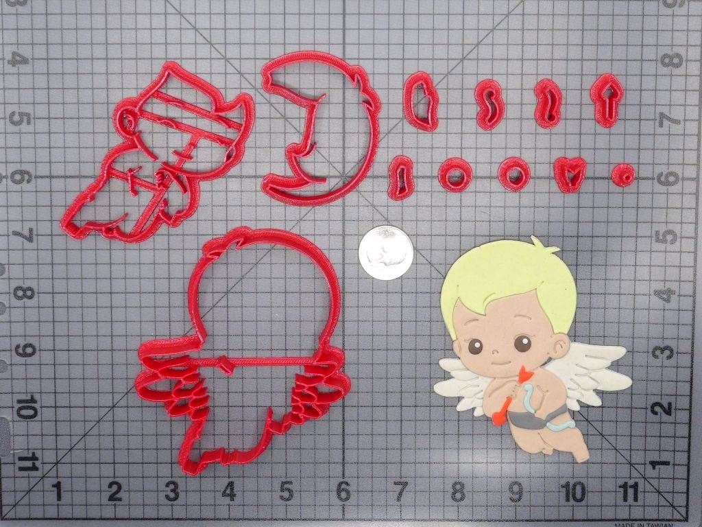 Valentines Day - Cupid 266-G236 Cookie Cutter Set