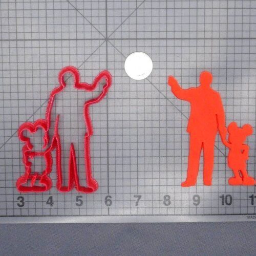 Walt Disney and Mickey Mouse 266-G180 Cookie Cutter