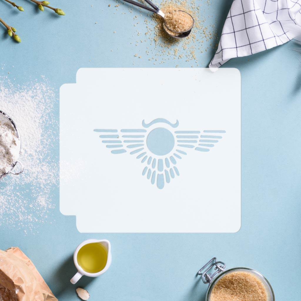 Winged Sun 783-F139 Stencil