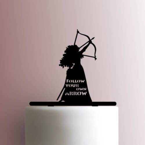 Brave - Merida Follow Your Own Arrow 225-A780 Cake Topper