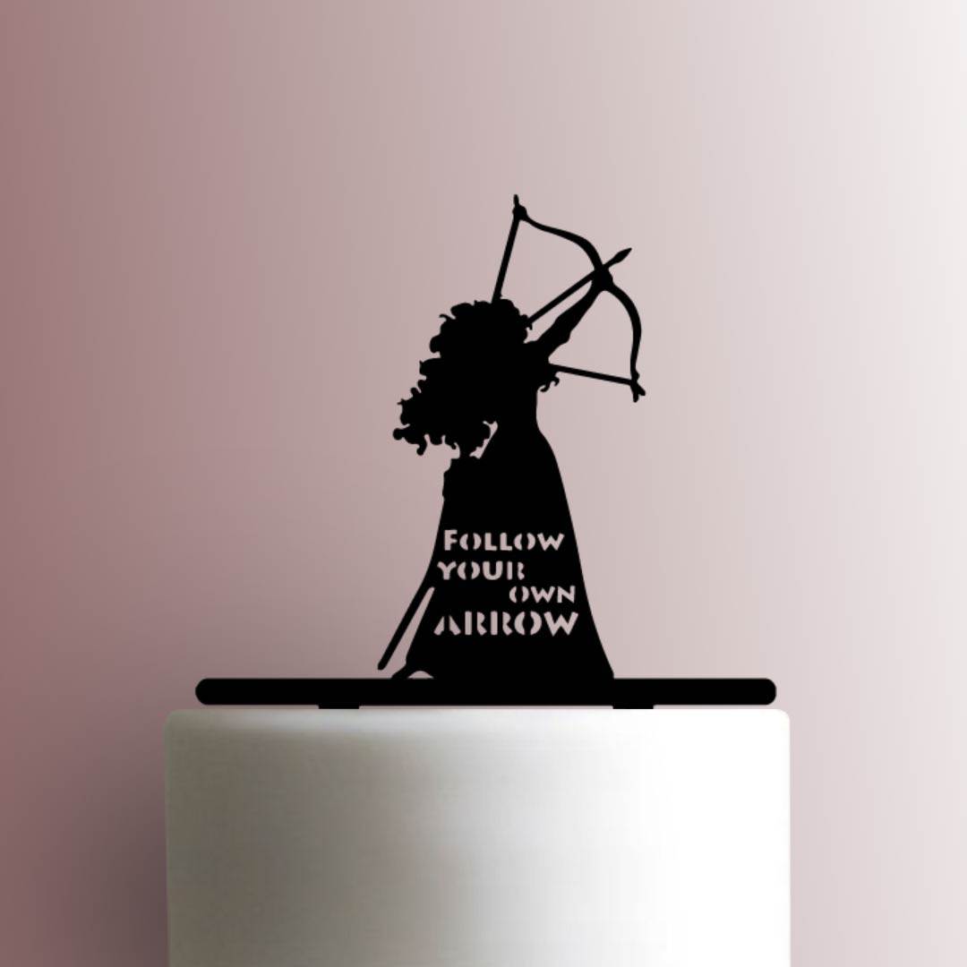Brave - Merida Follow Your Own Arrow 225-A780 Cake Topper