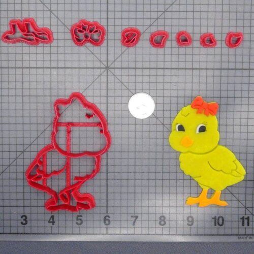 Chick with Bow 266-G486 Cookie Cutter Set