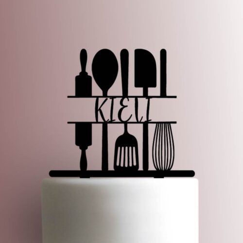 Custom Baker Name 225-A851 Cake Topper