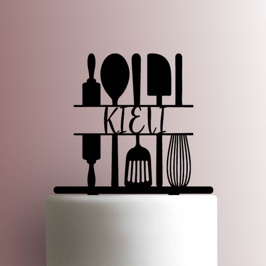 Custom Baker Name 225-A851 Cake Topper