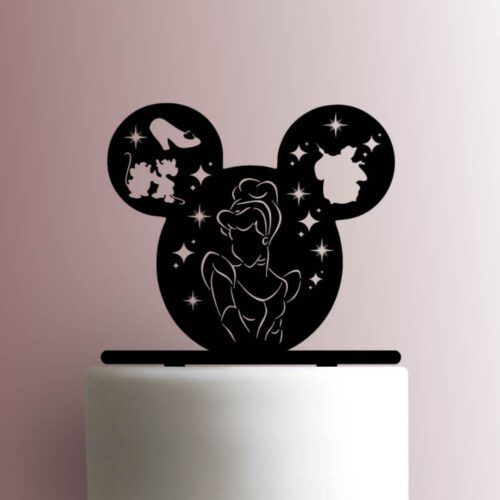 Disney Ears Cameo - Cinderella 225-A806 Cake Topper