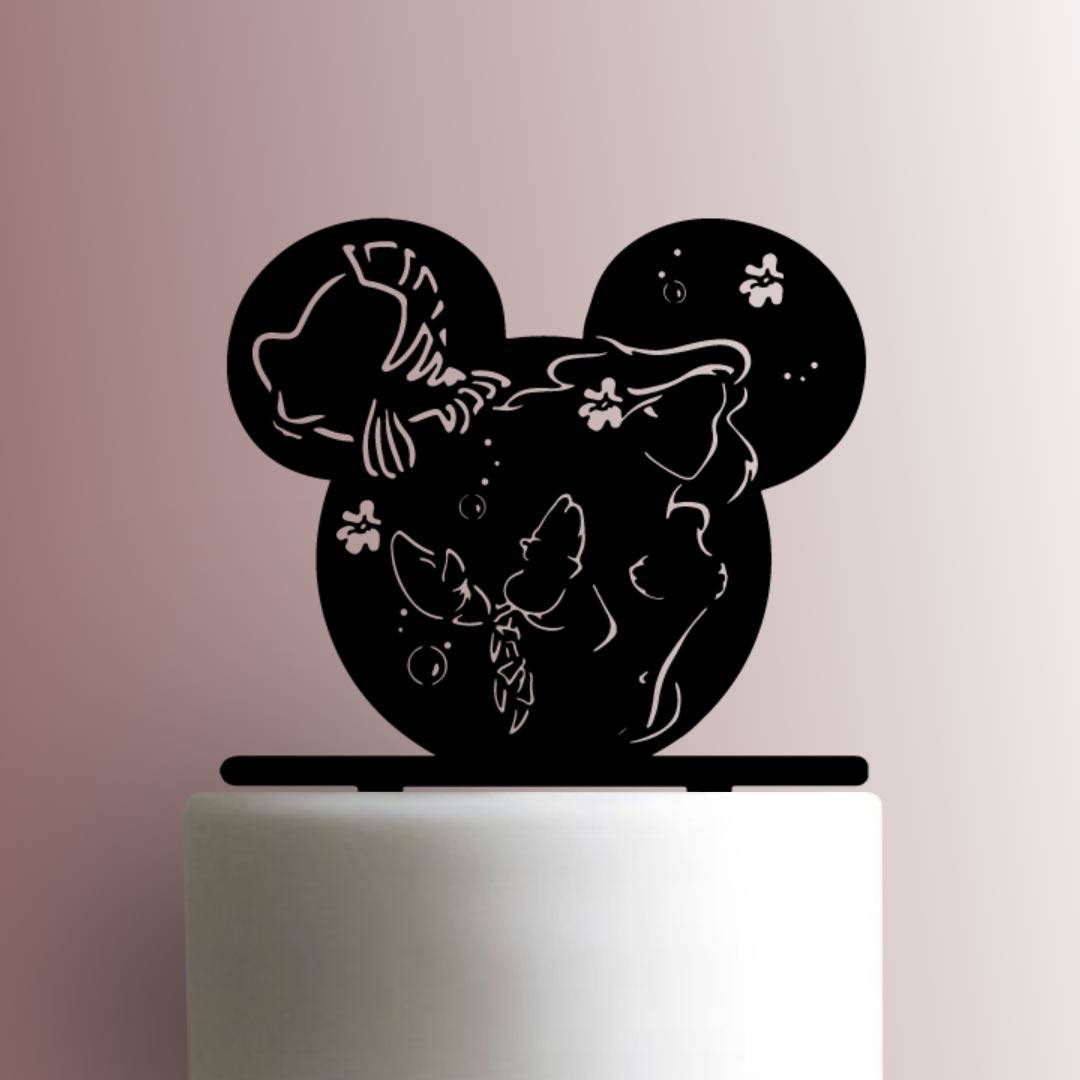 Disney Ears Cameo - The Little Mermaid 225-A790 Cake Topper
