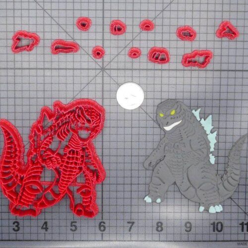 Godzilla 266-G059 Cookie Cutter Set