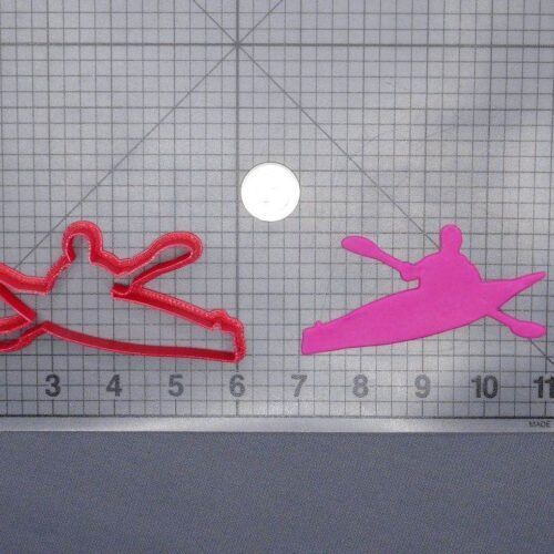 Kayaking 266-G218 Cookie Cutter Silhouette