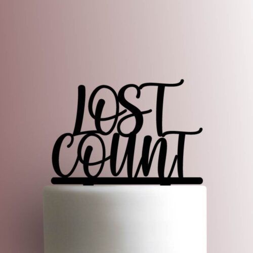 Lost Count 225-A849 Cake Topper
