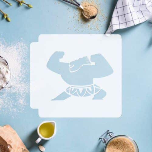 Moana - Maui Tattoo Body 783-F216 Stencil