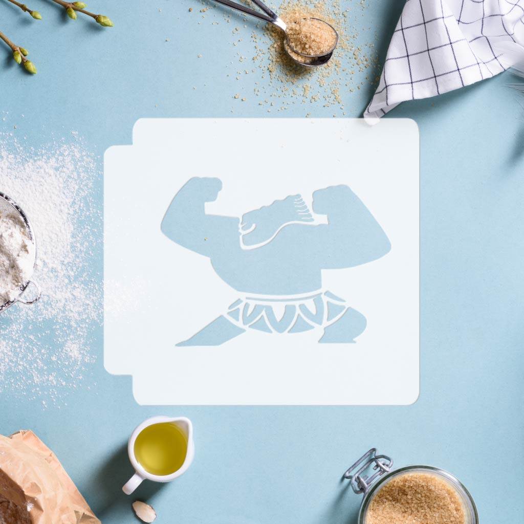 Moana - Maui Tattoo Body 783-F216 Stencil