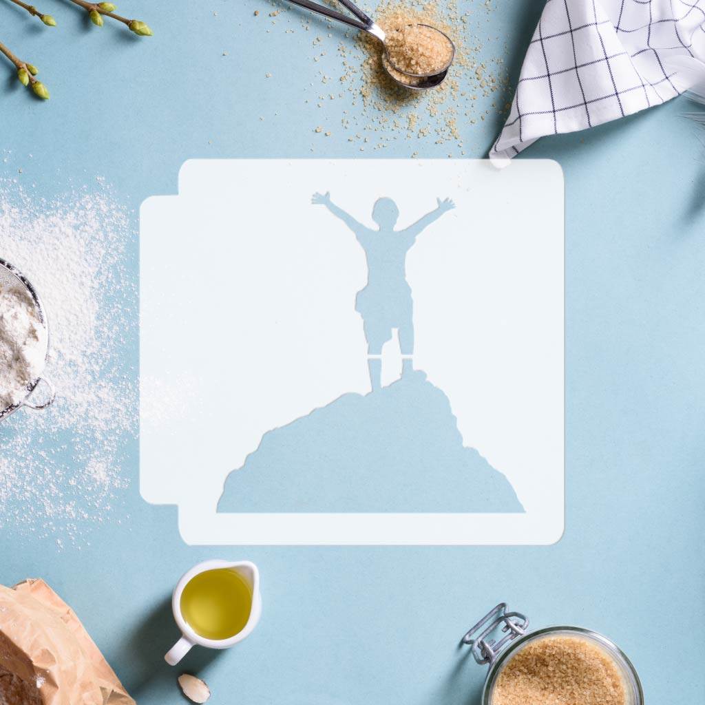 Mountain Climbing 783-F196 Stencil