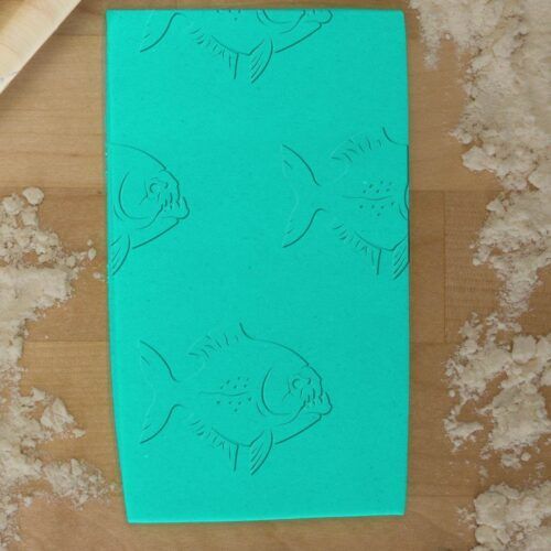 Piranha Fish 765-695 Rolling Pin