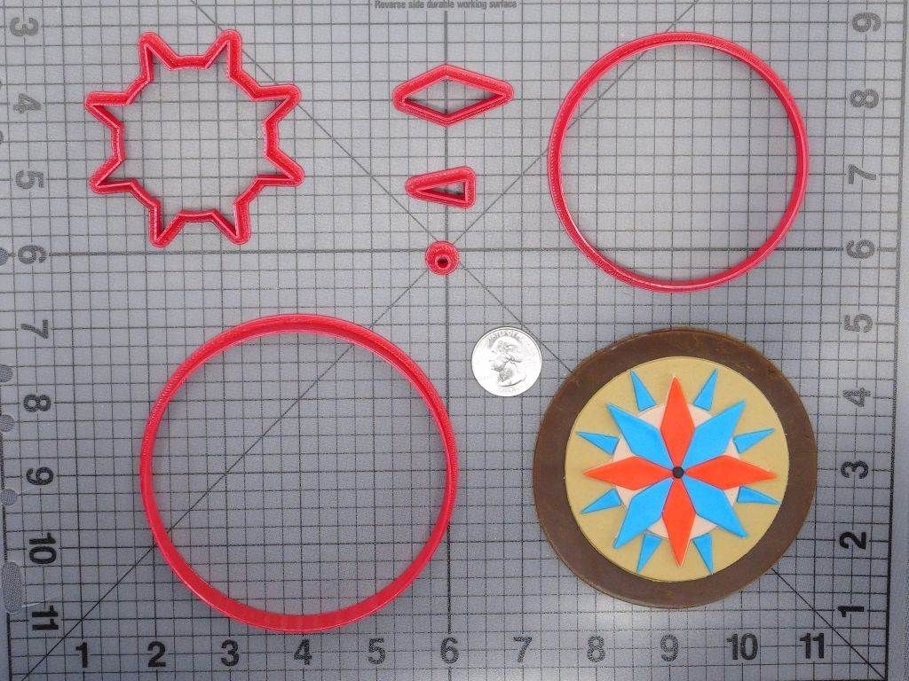 Pocahontas - Compass 266-G211 Cookie Cutter Set